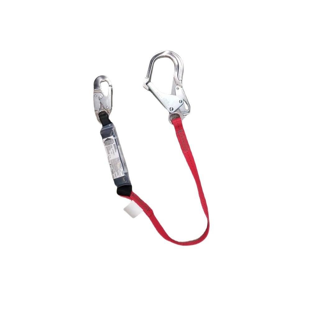 Dynamic Safety - 4' Lanyard- Big Hook and Absorbor - Wise Line Tools