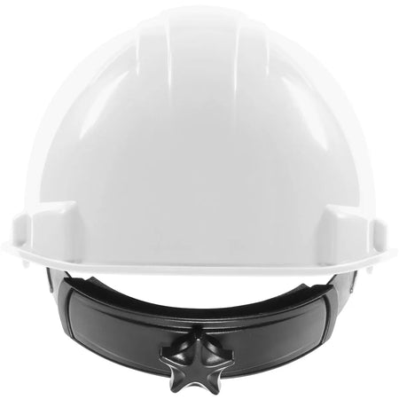 Dynamic Safety HP241R 01 - HARD HAT NYLON RATCHET SUS WHITE DYNAMIC SAFETY