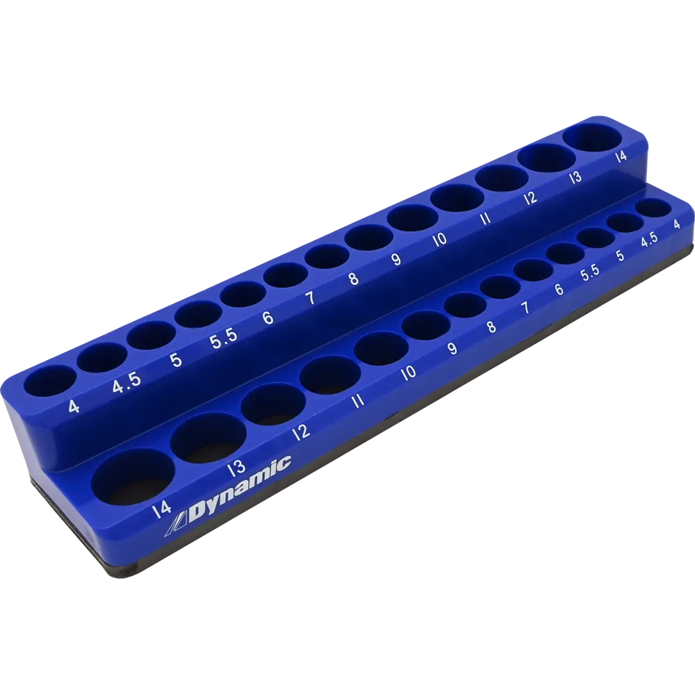Dynamic Tools GT-D029001 -1/4-in Drive Magnetic Organizer for 26 Metric Sockets DYNAMIC