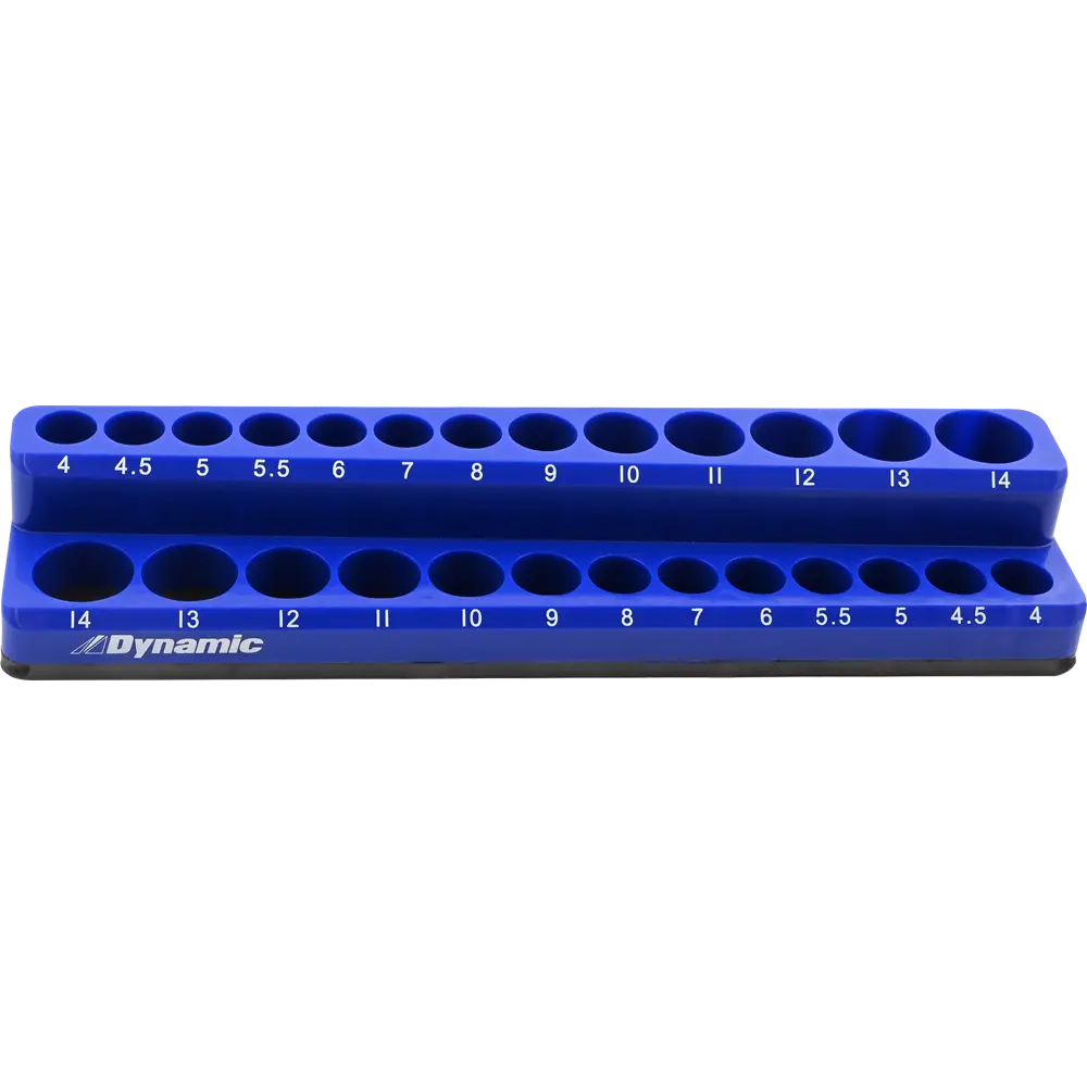 Dynamic Tools GT-D029001 -1/4-in Drive Magnetic Organizer for 26 Metric Sockets DYNAMIC