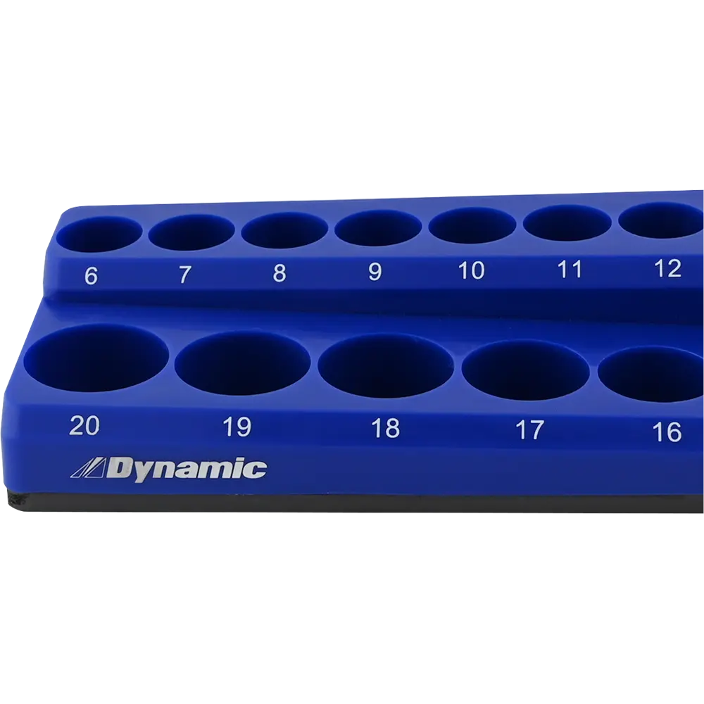 Dynamic Tools GT-D029001 -1/4-in Drive Magnetic Organizer for 26 Metric Sockets DYNAMIC