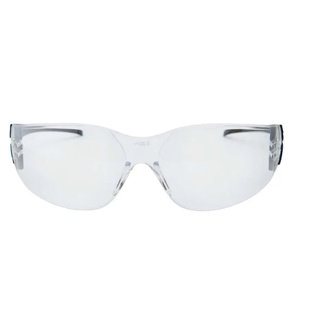 EDGE EYEWEAR CV111  -  Viso - Black Frame / Clear Lens Safety Glasses EDGE