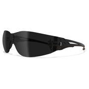 EDGE EYEWEAR CV116  -  Viso - Black Frame / Smoke Lens Safety Glasses - Wise Line Tools