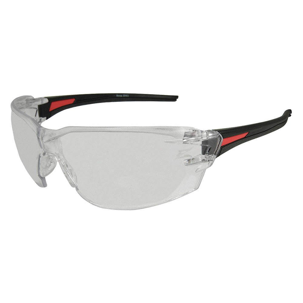 EDGE EYEWEAR XV411  -  Nevosa - Black Frame / Clear Lens - Wise Line Tools