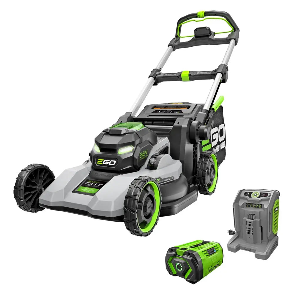 EGO LM2236SP - POWER+ 1000 Series Mower 22" Super Composite Deck with Select Cut™ and Touch Drive™ Self-Propelled, 10.0Ah Battery and 700W Turbo Charger EGO