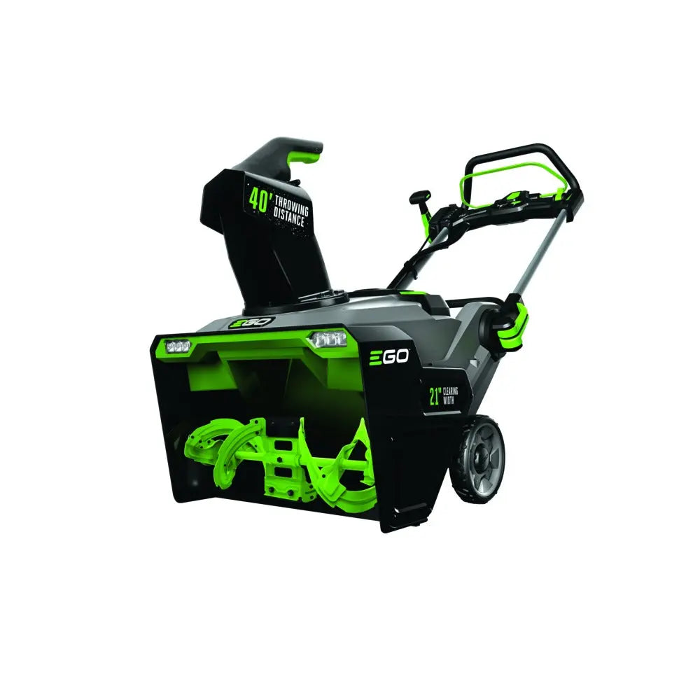EGO SNT2112 - POWER+ Peak Power™ Snow Blower with Steel Auger and 2 x 5.0Ah Batteries and Dual Port Charger EGO