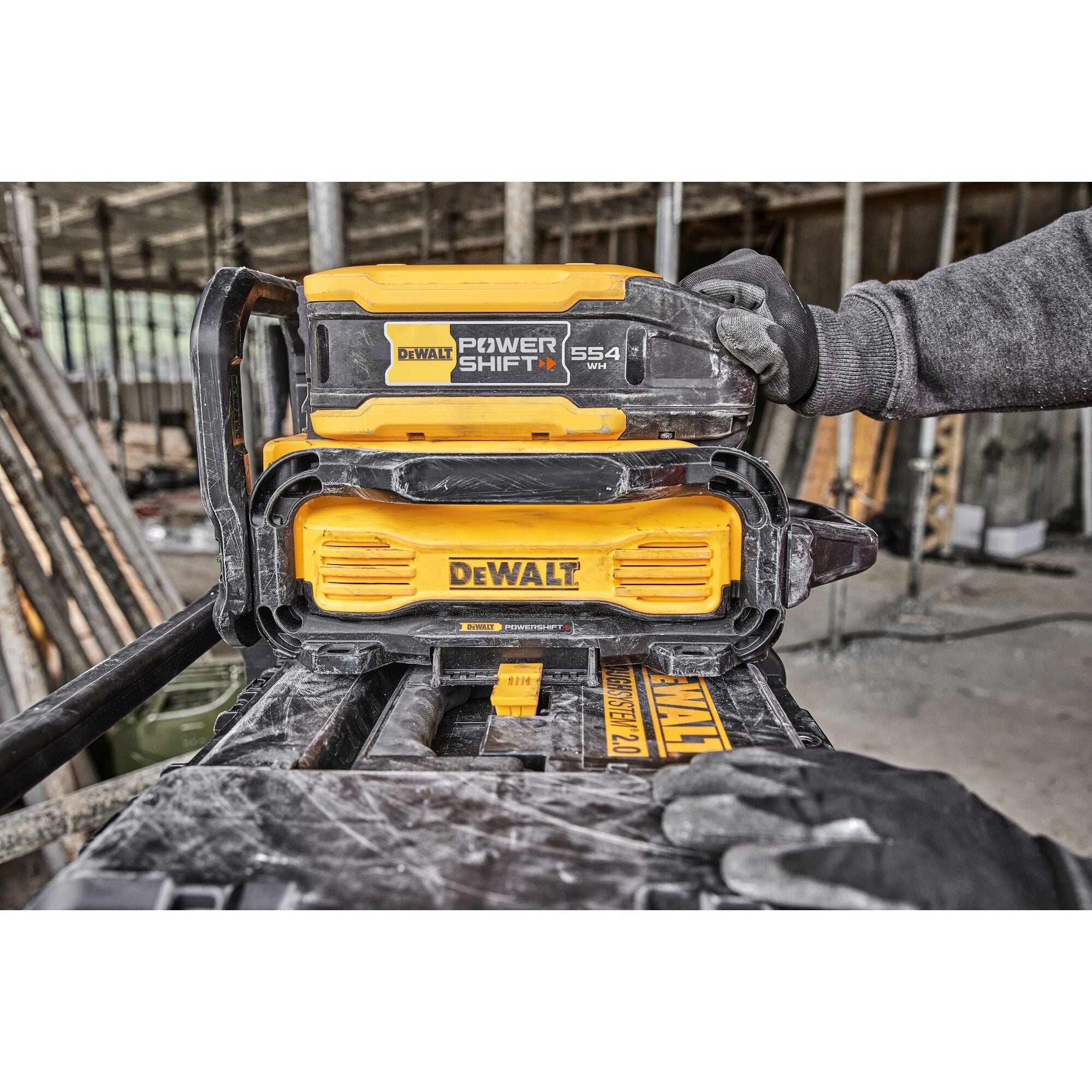 DEWALT DCBPSC0550 - POWERSHIFT 550W Ladegerät