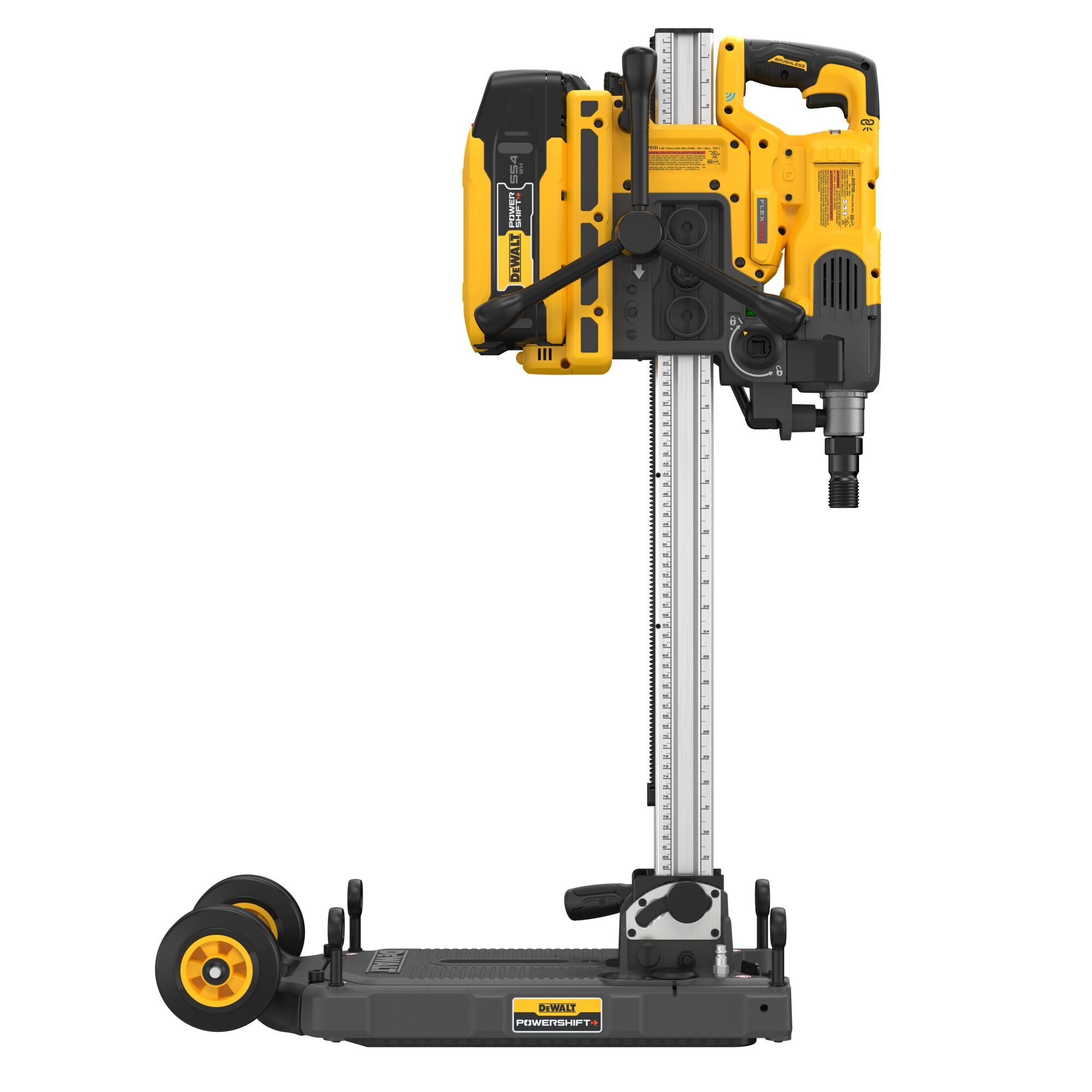 DEWALT DCPS150AG2 - POWERSHIFT  6-3/8 in. Core Drill Stand Kit