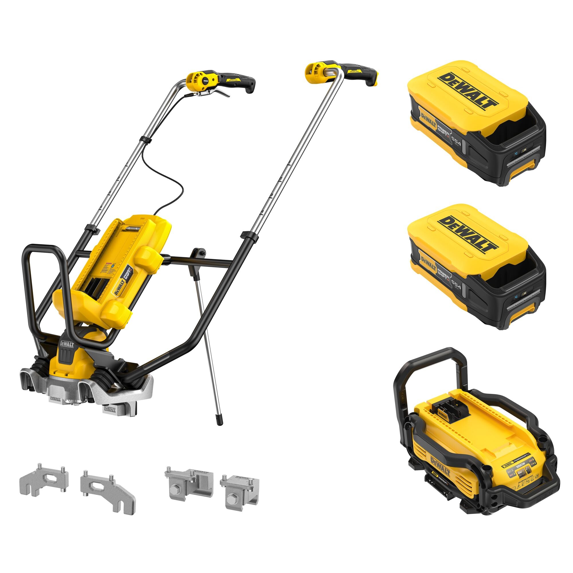 DEWALT DCPS330AG2 - Kit de règle à béton électrique POWERSHIFT