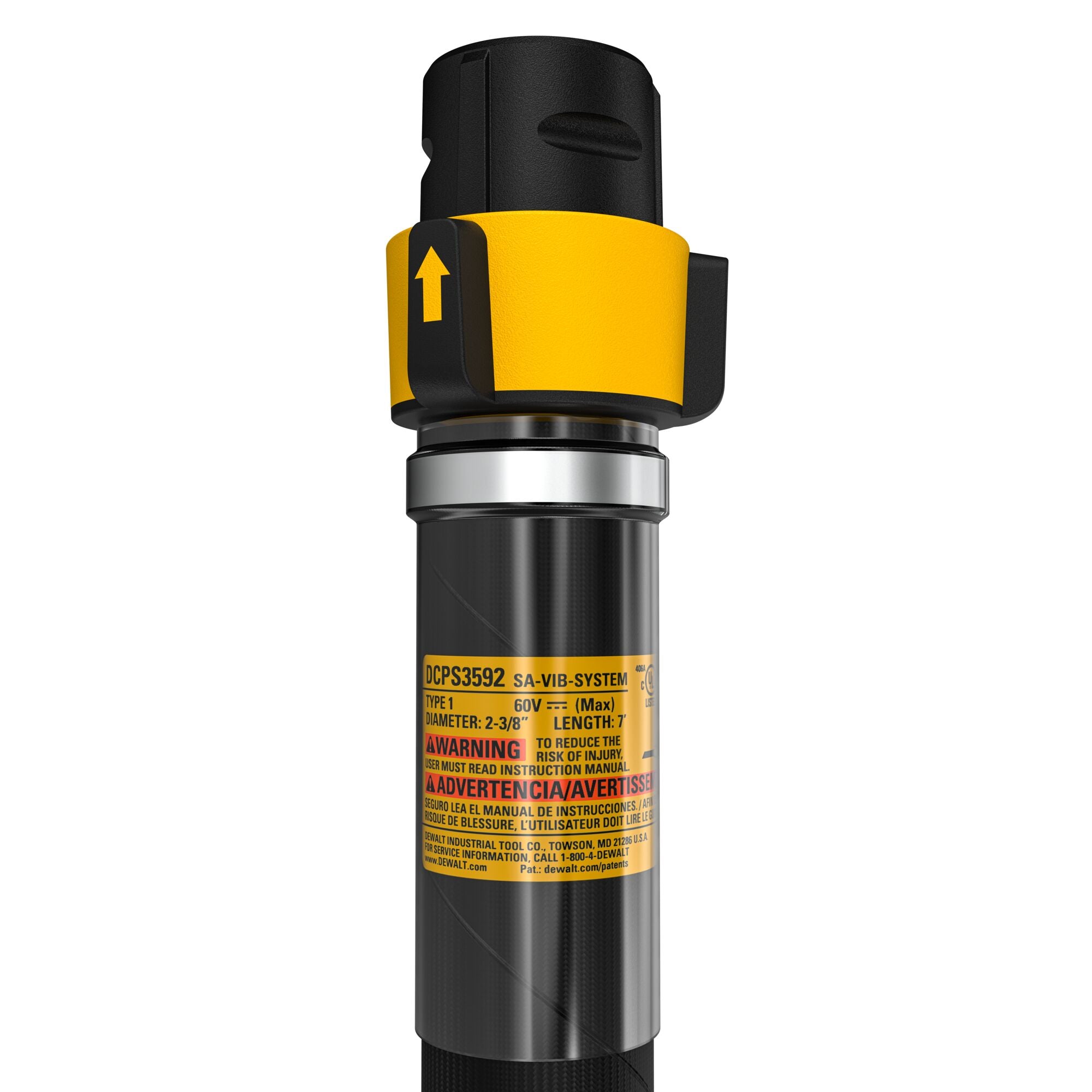 DEWALT DCPS3592 - POWERSHIFT TÊTE 2,25 PO - ARBRE 7 PI