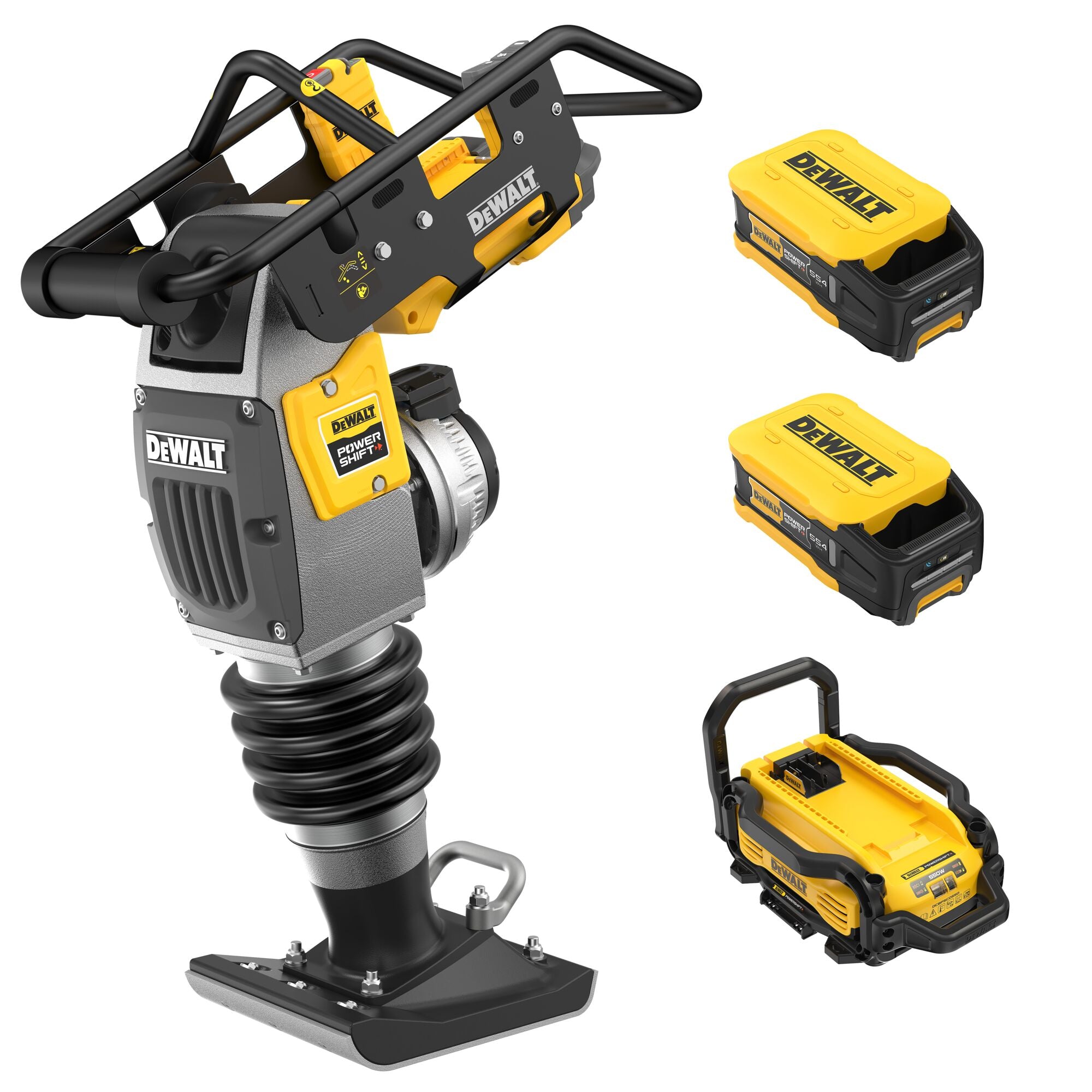 DEWALT DCPS660AG2 - POWERSHIFT 60Kg Class Rammer Kit