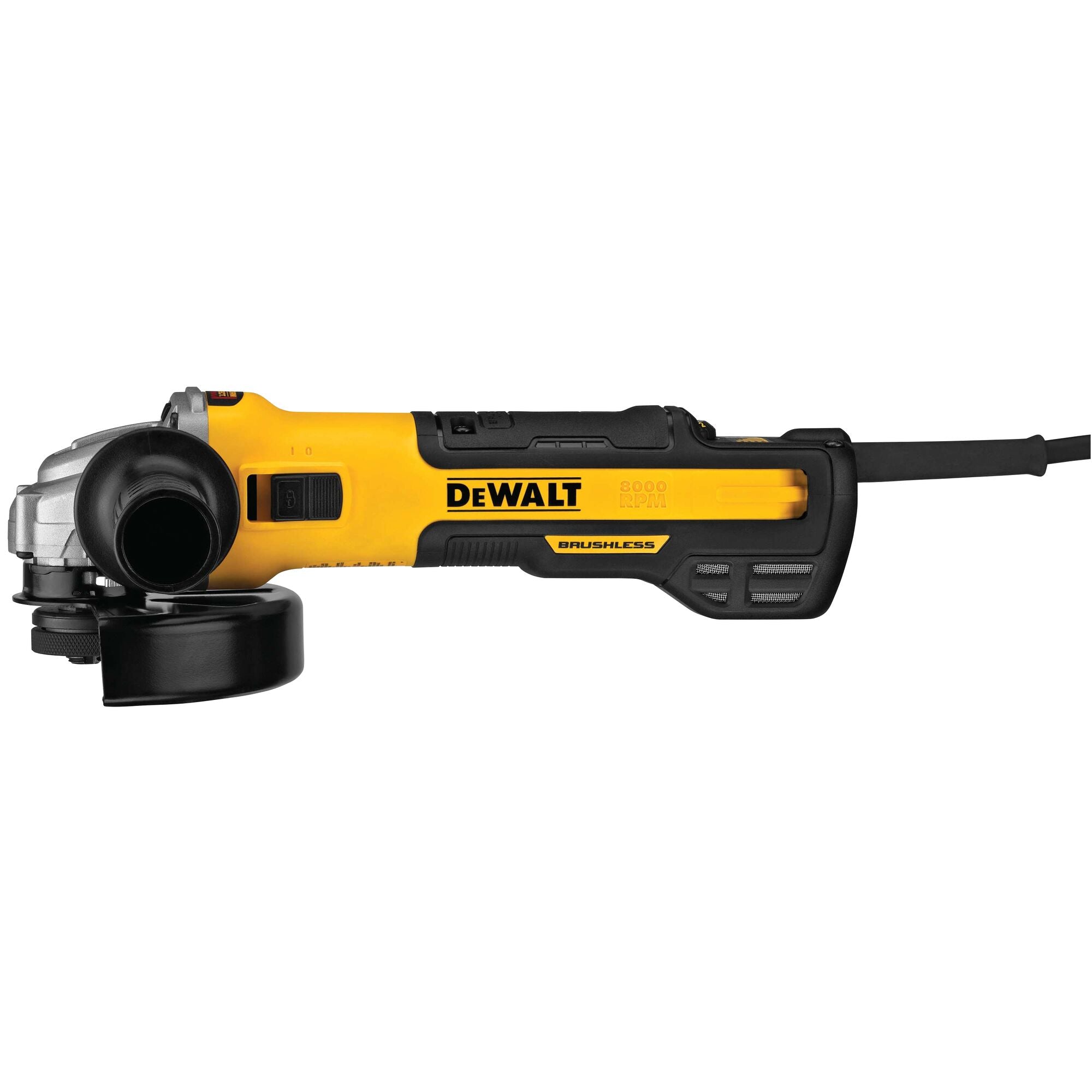 Dewalt - DWE43240INOX 5 in. / 6 in. Brushless Small Angle Grinder with Variable Speed Slide Switch, INOX