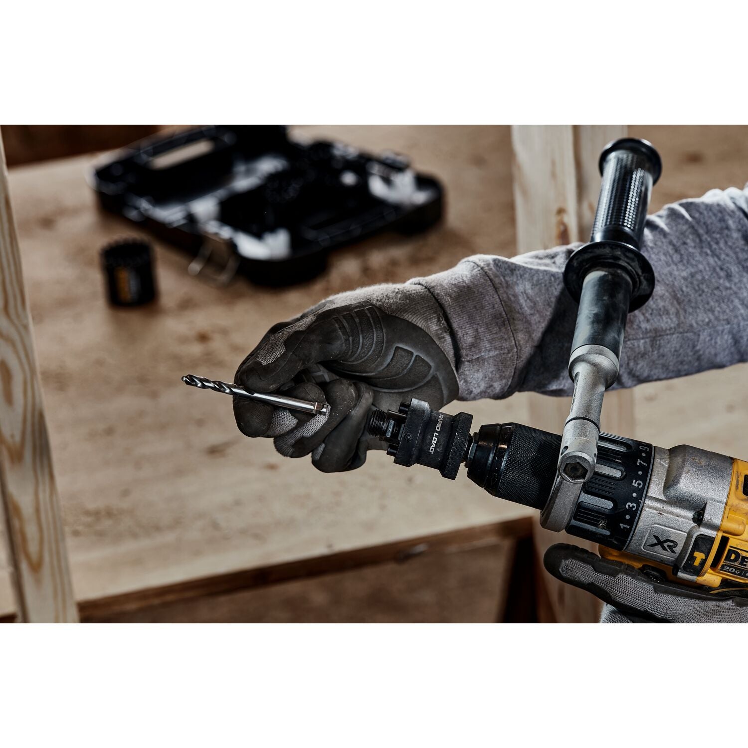 DEWALT DAH9912PBM-1 1/4 - 6 po Qc arbre 1/2 tige