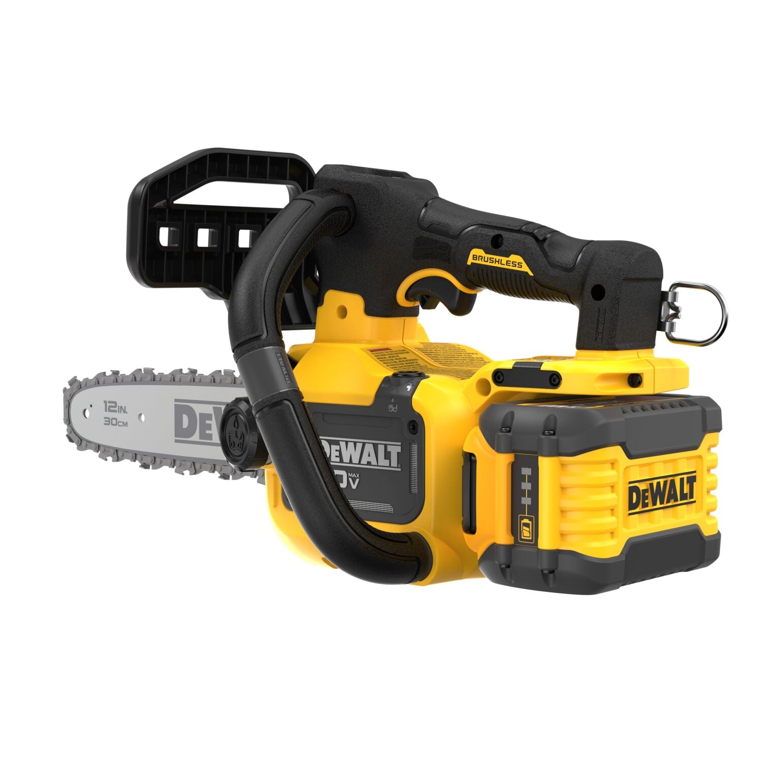 DEWALT DCCS673X1 – DEWALT Compact 12 in. Top Handle Chainsaw (Kit)