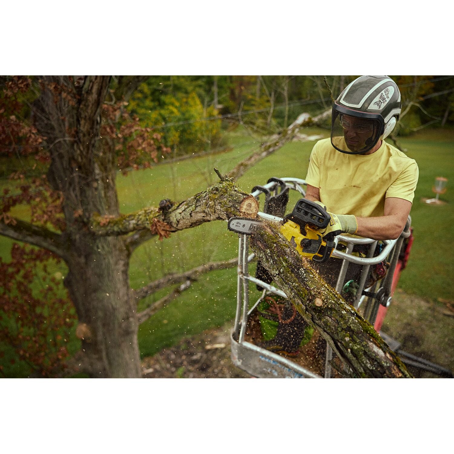 DEWALT DCCS673X1 – DEWALT Compact 12 in. Top Handle Chainsaw (Kit)