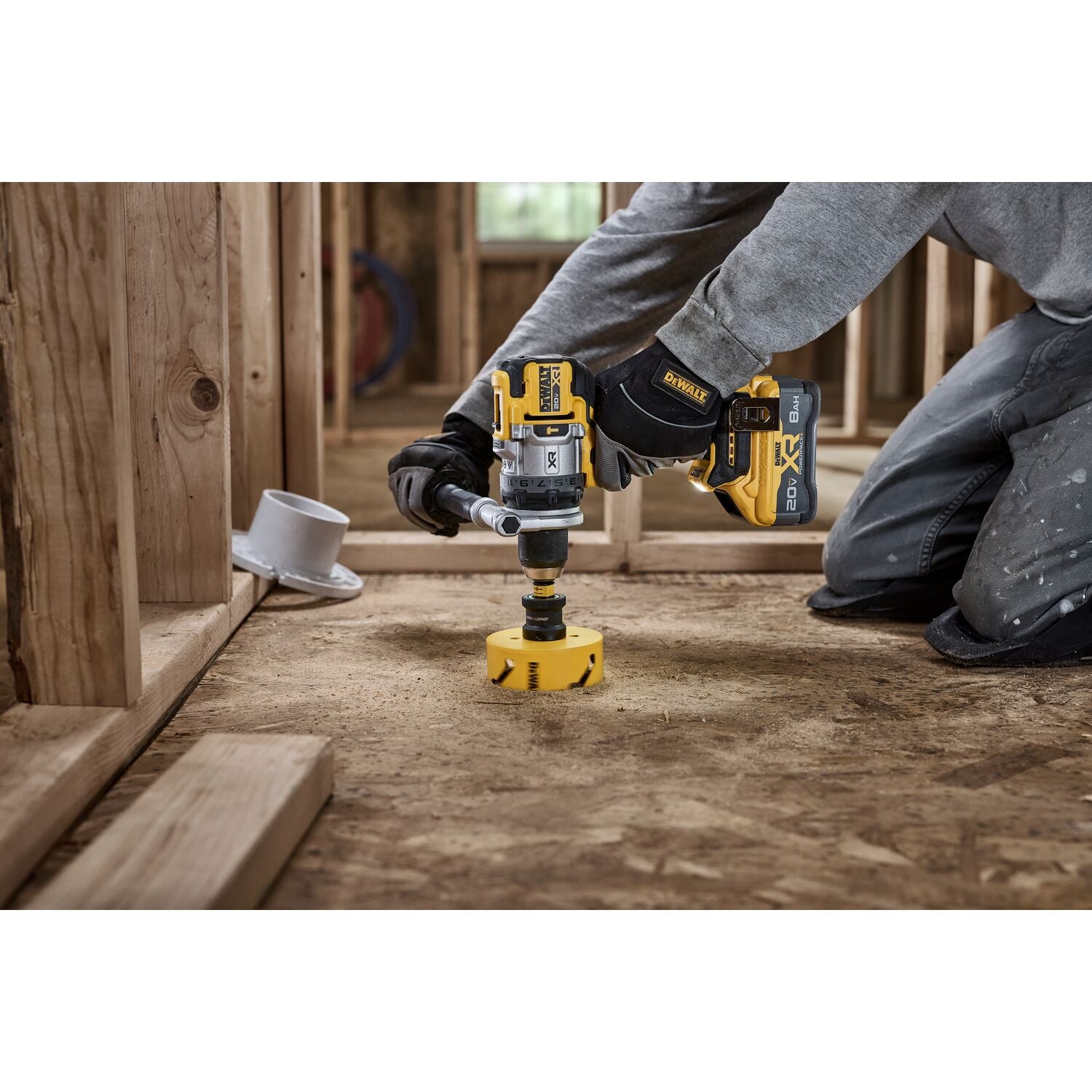 Dewalt DCD1007B – 20 V MAX* XR® BÜRSTENLOSER AKKU-BOHRHAMMER 1/2 ZOLL MIT 3 GANG-ANTRIEBSART (NUR WERKZEUG)