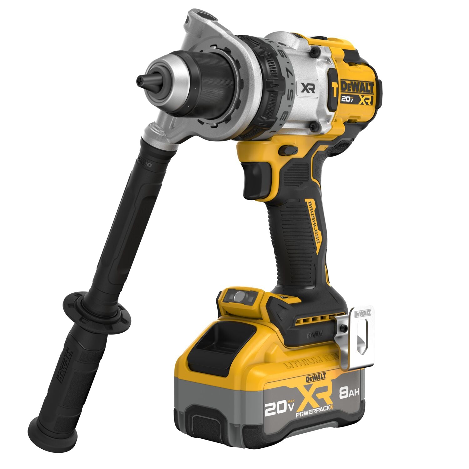 DEWALT DCD1007WW1-20V* XR Premium Hammer Drill Kit