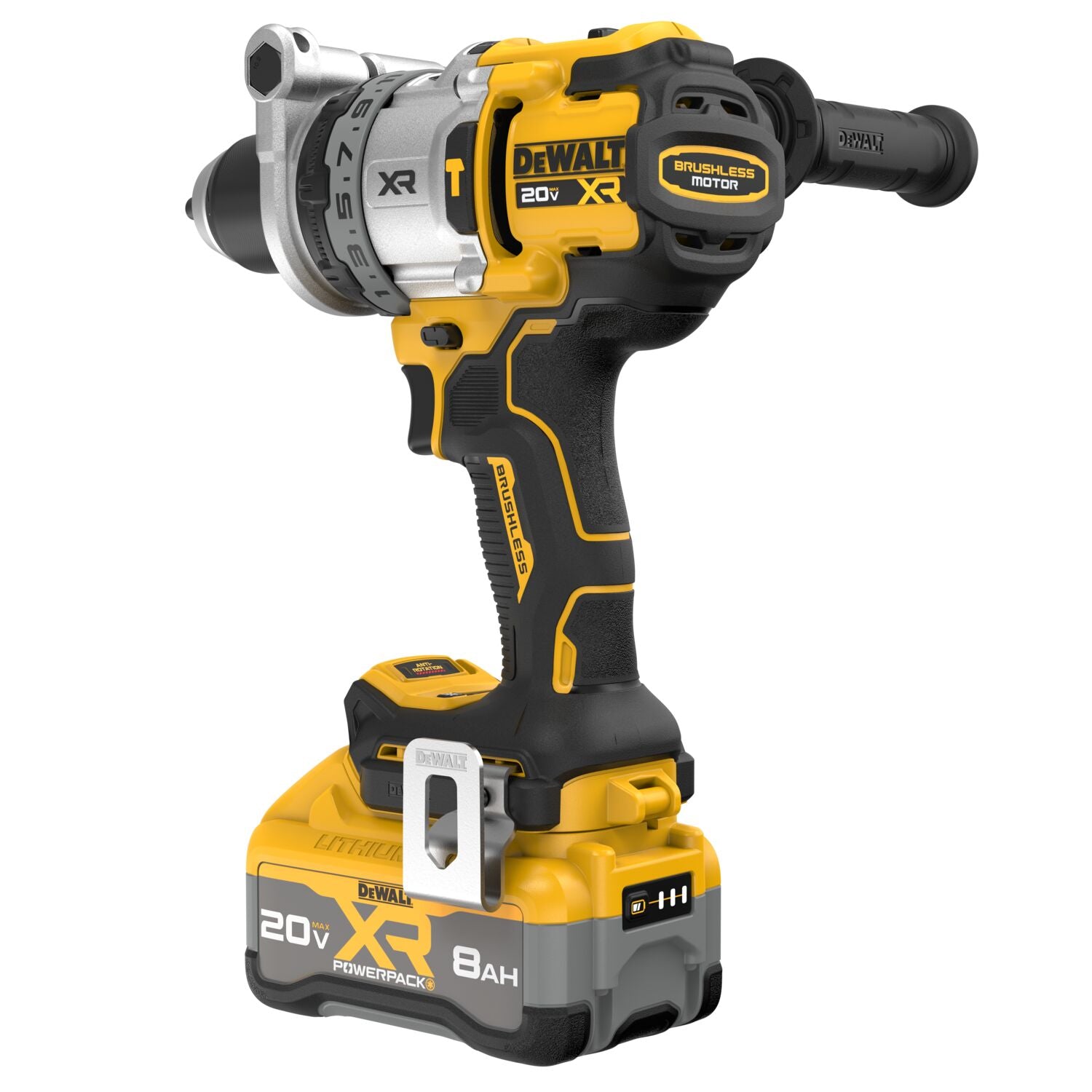 DEWALT DCD1007WW1-20V* XR Premium Hammer Drill Kit