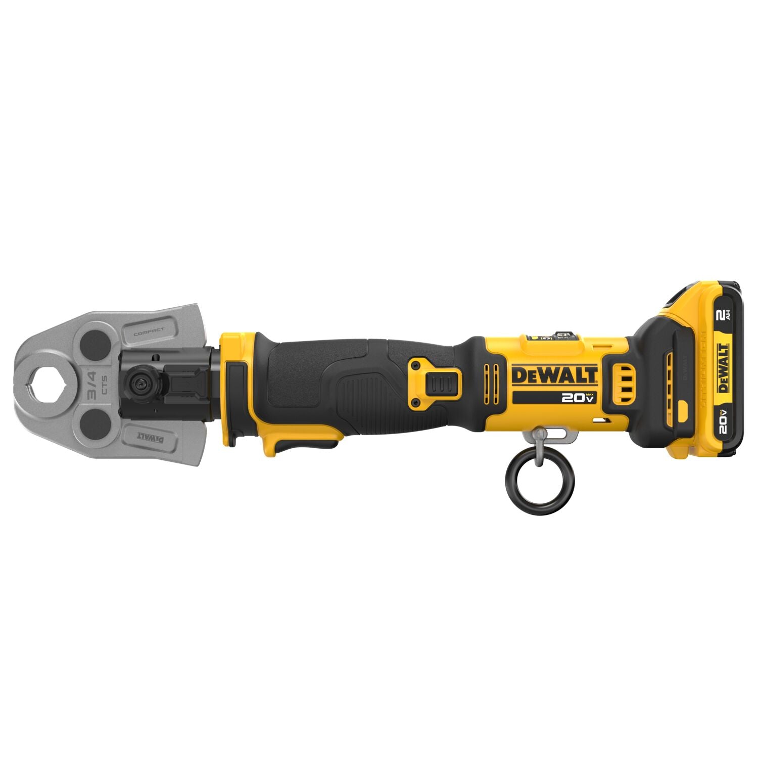 DEWALT DCE210D2K-20V 1/2 Zoll - 1-1/4 Zoll Kompaktpressen-Werkzeugsatz