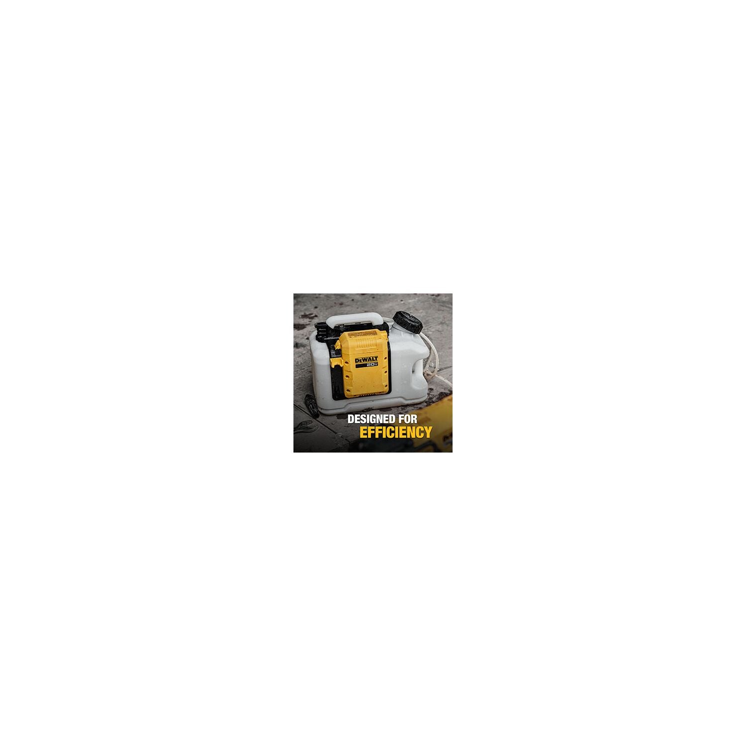 Réservoir d'eau électrique DEWALT DCE6820B-20 V (nu)