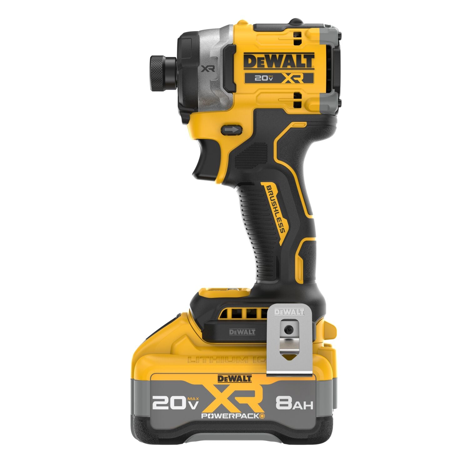 Dewalt DCF860WW1 - 20V MAX* XR® BRUSHLESS CORDLESS 3-SPEED HIGH TORQUE 1/4 IN. IMPACT DRIVER KIT WITH XR POWERPACK™