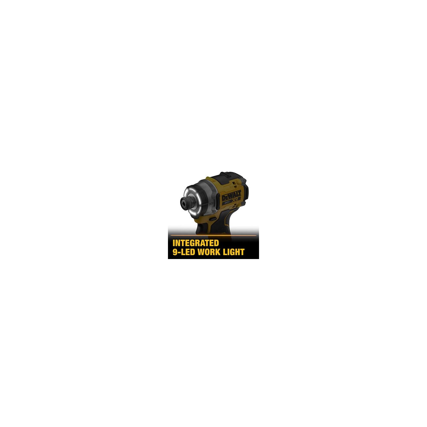 Dewalt DCF860WW1 – 20 V MAX* XR® BÜRSTENLOSER AKKU-SCHLAGSCHRAUBER MIT 3 GANG UND HOHEM DREHMOMENT, 1/4-ZOLL-SCHLAGSCHRAUBER-SET MIT XR POWERPACK™