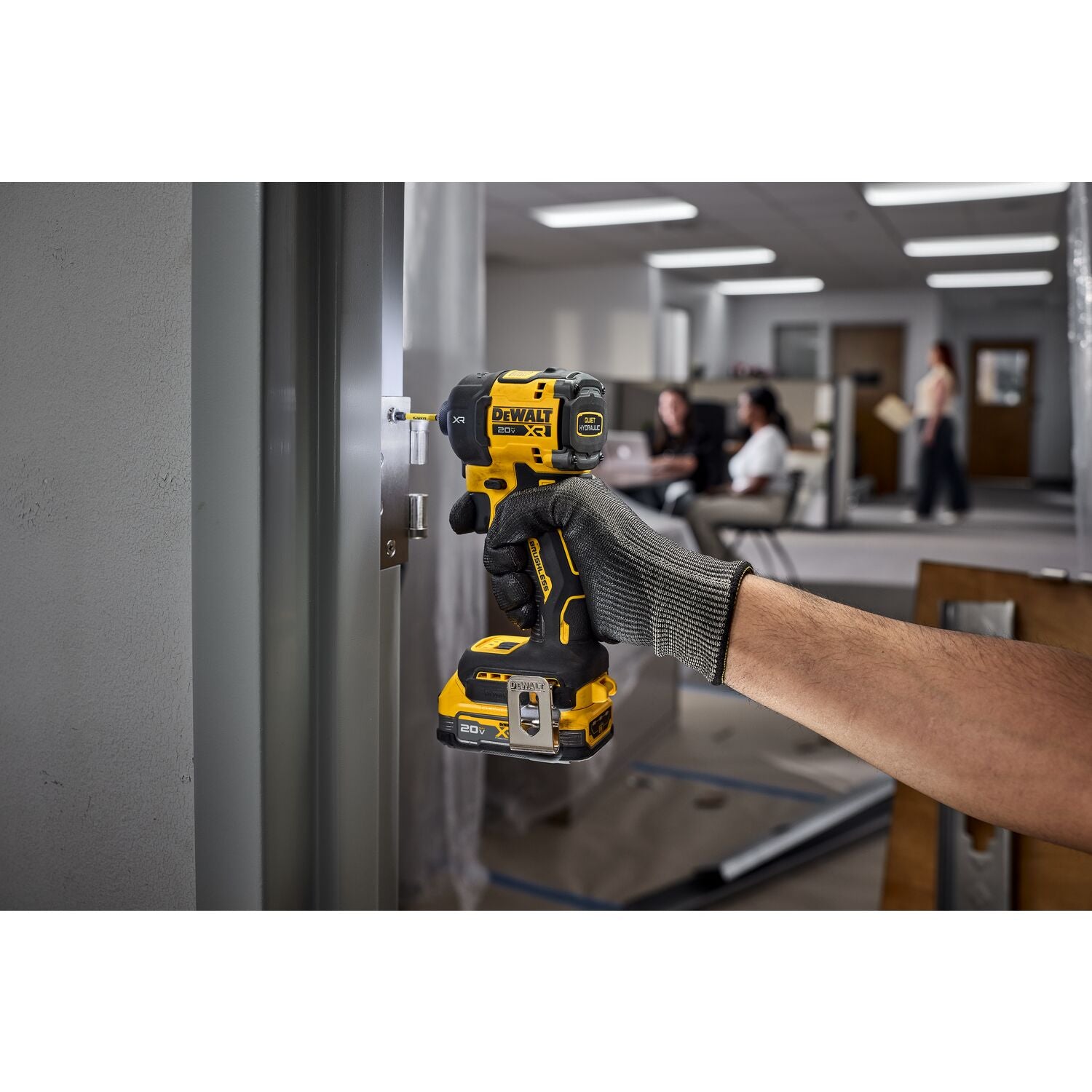 Dewalt DCF870B - 20V MAX* XR® Brushless Cordless 1/4 in. Quiet Hydraulic Impact Driver (Tool Only)