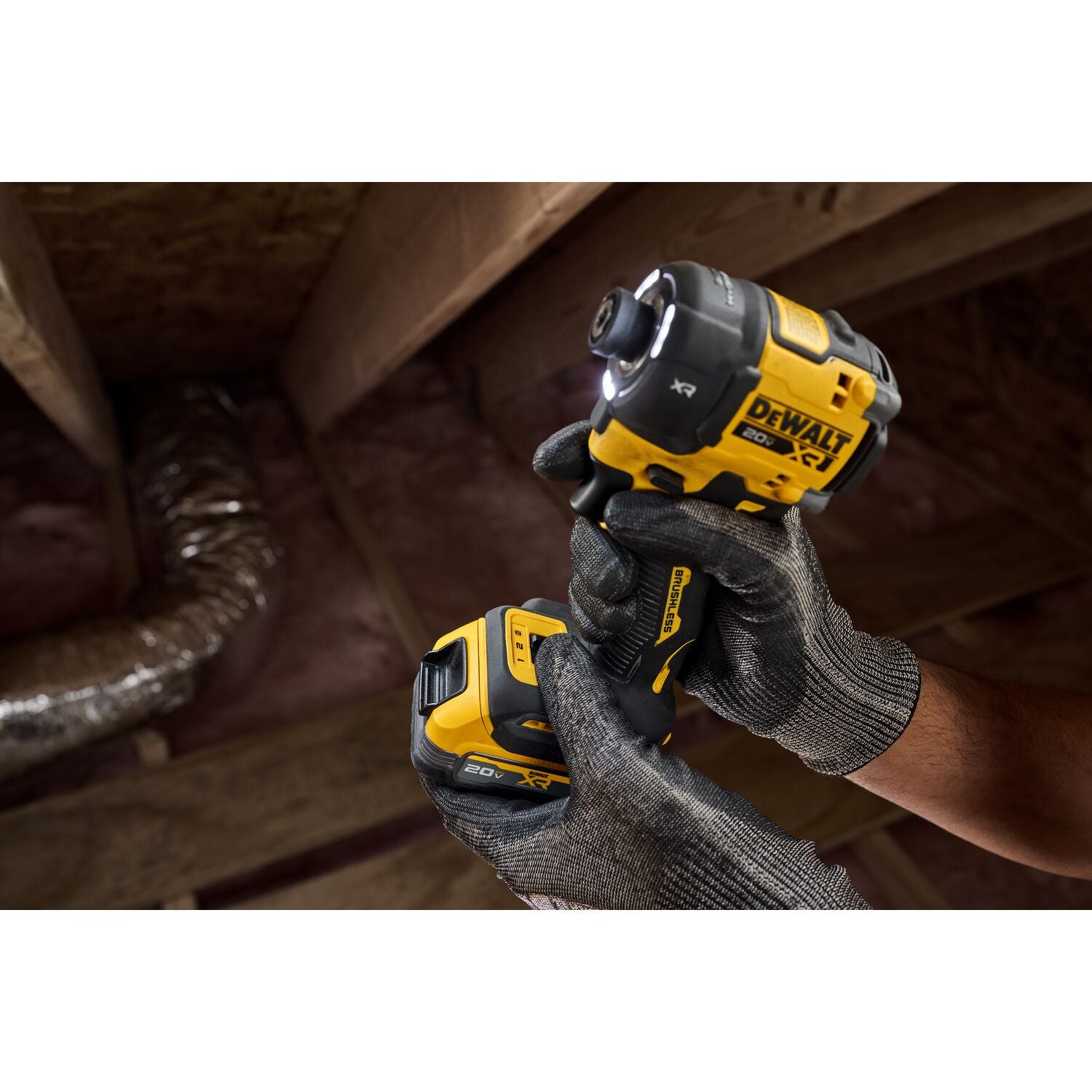 Dewalt DCF870B - 20V MAX* XR® Brushless Cordless 1/4 in. Quiet Hydraulic Impact Driver (Tool Only)