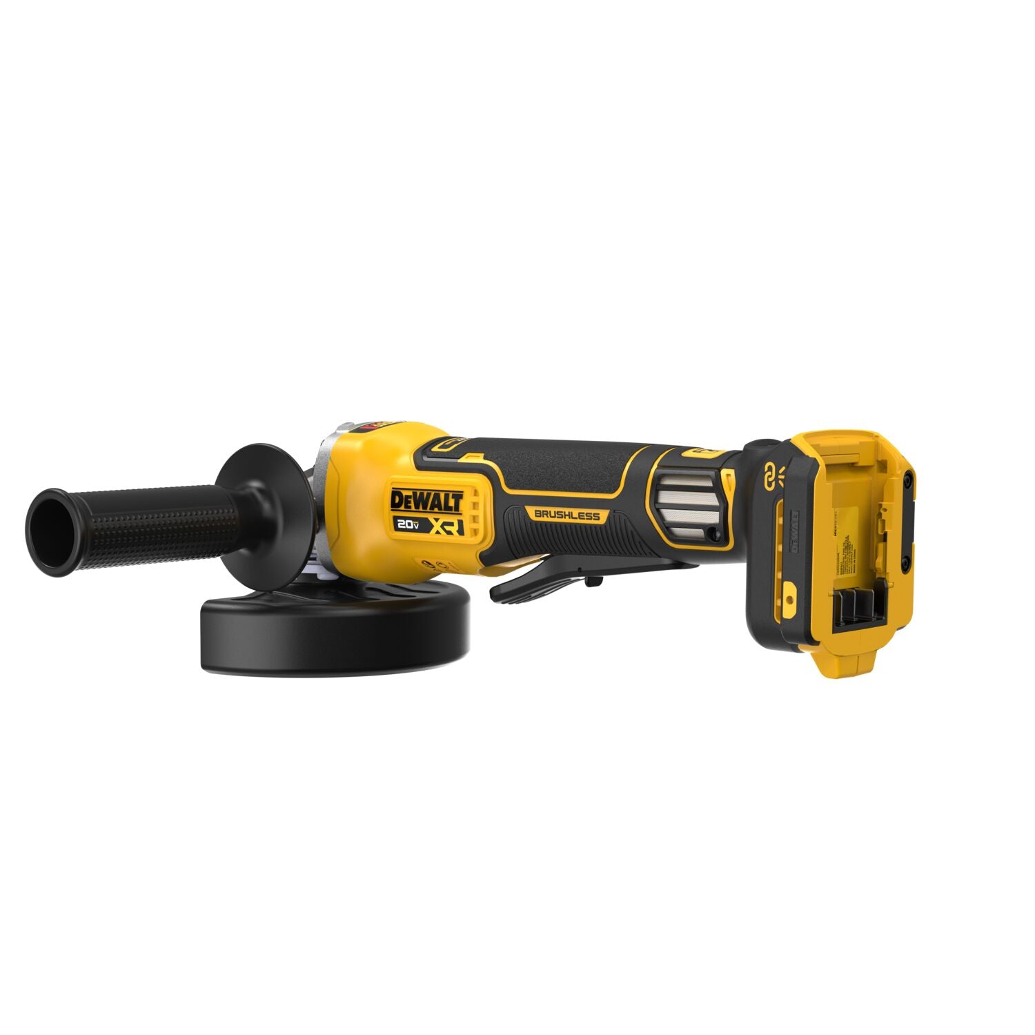 Dewalt DCG410VSB - Meuleuse sans fil 20 V MAX* XR® sans balais, 4-1/2 à 5 po, à vitesse variable et interrupteur à palette (outil seul)