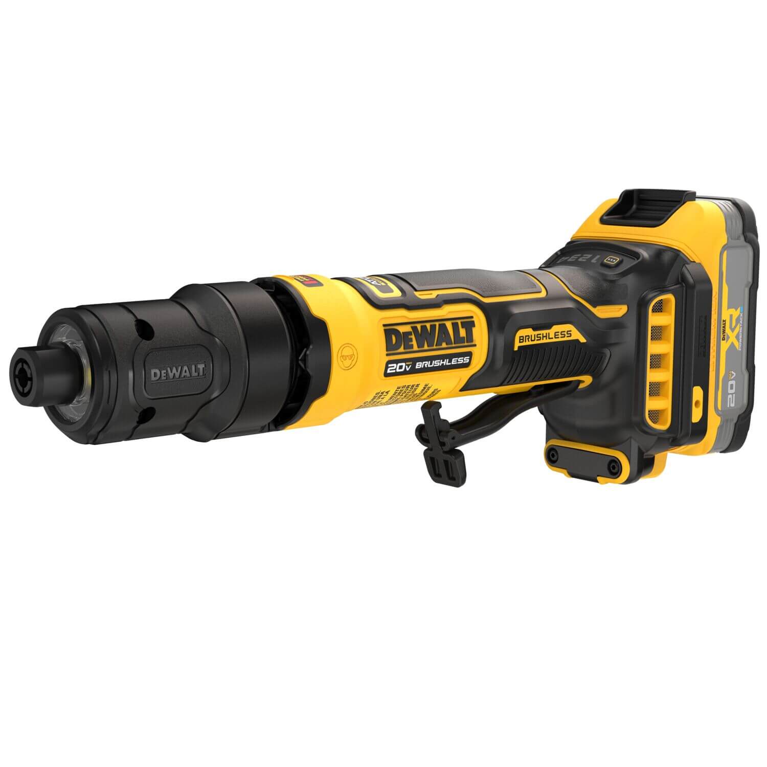 DEWALT DCG420E2 - ATOMIC™ 20V MAX* Brushless Die Grinder Kit with (2) XR POWERSTACK™ Batteries