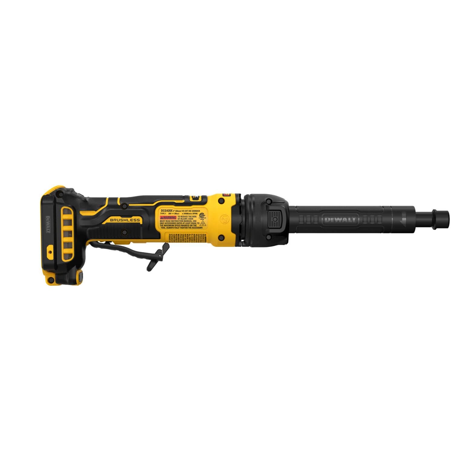 DEWALT DCG420XB - ATOMIC COMPACT SERIES™ 20V MAX* Extended Die Grinder (Bare Tool)