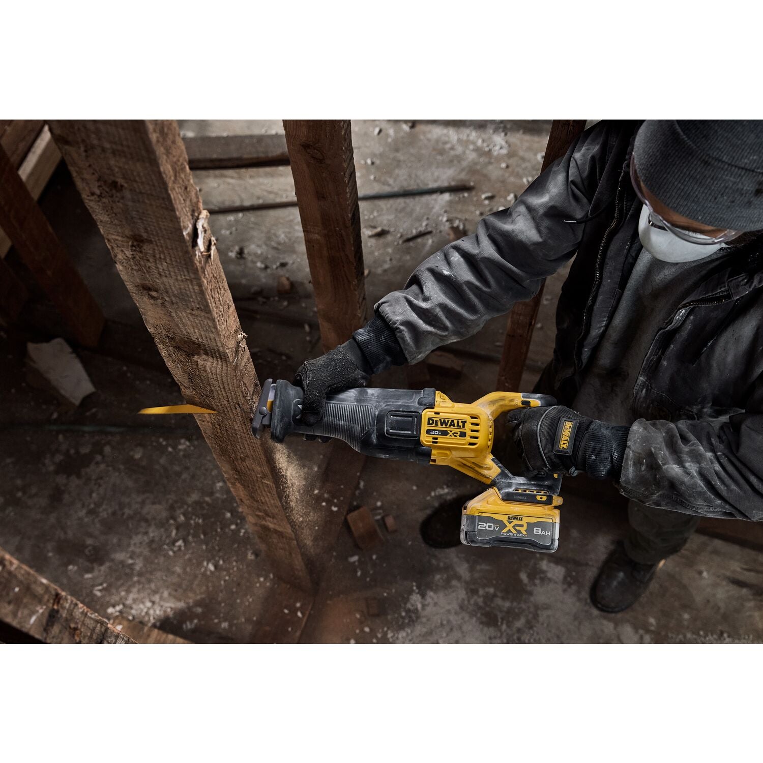 Dewalt DCS384WW1- 20V MAX* XR® BRUSHLESS CORDLESS RECIPROCATING SAW KIT