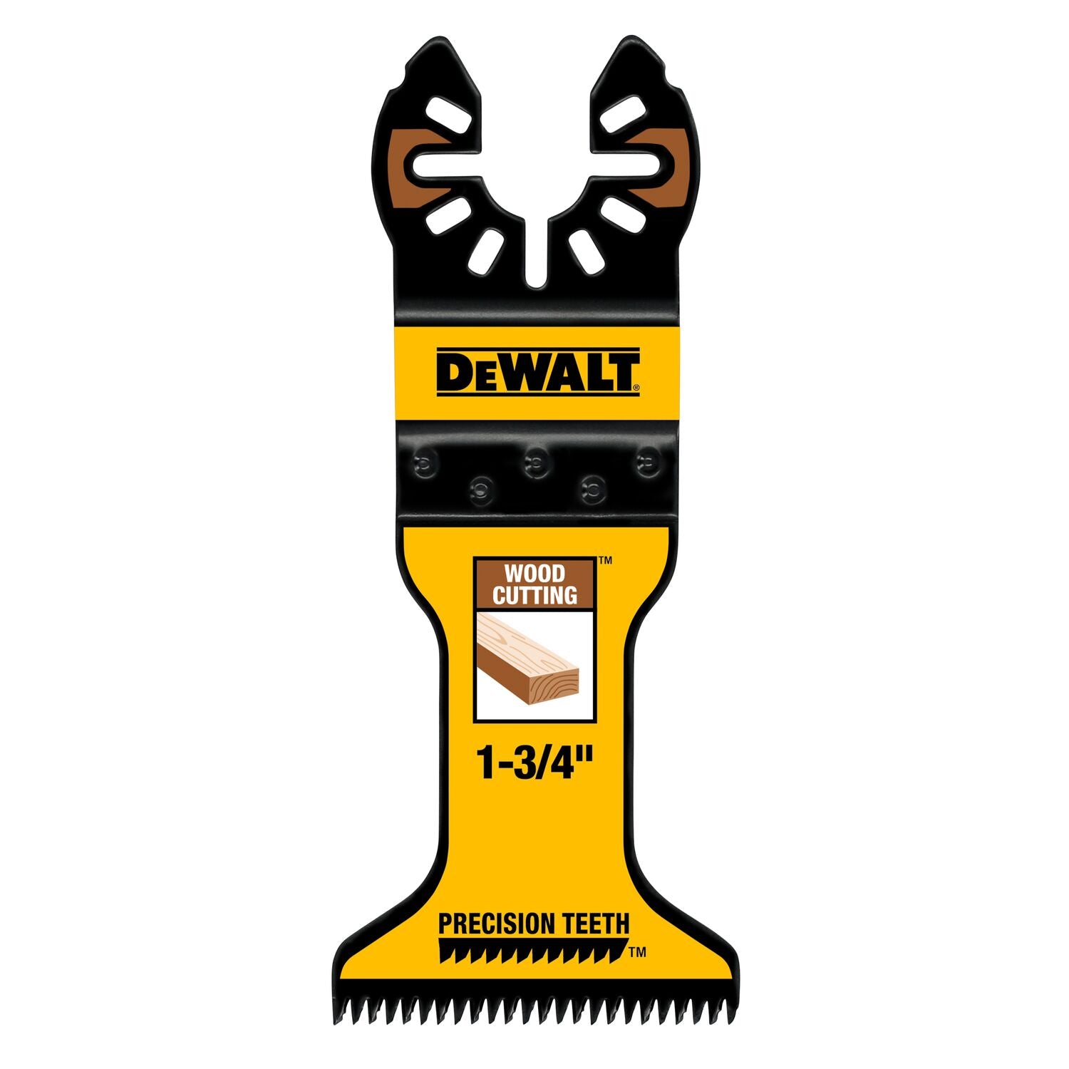 DEWALT DWA4272 - OSC 1-3/4 in. Precision Wood Cutting Blade (1 PK)