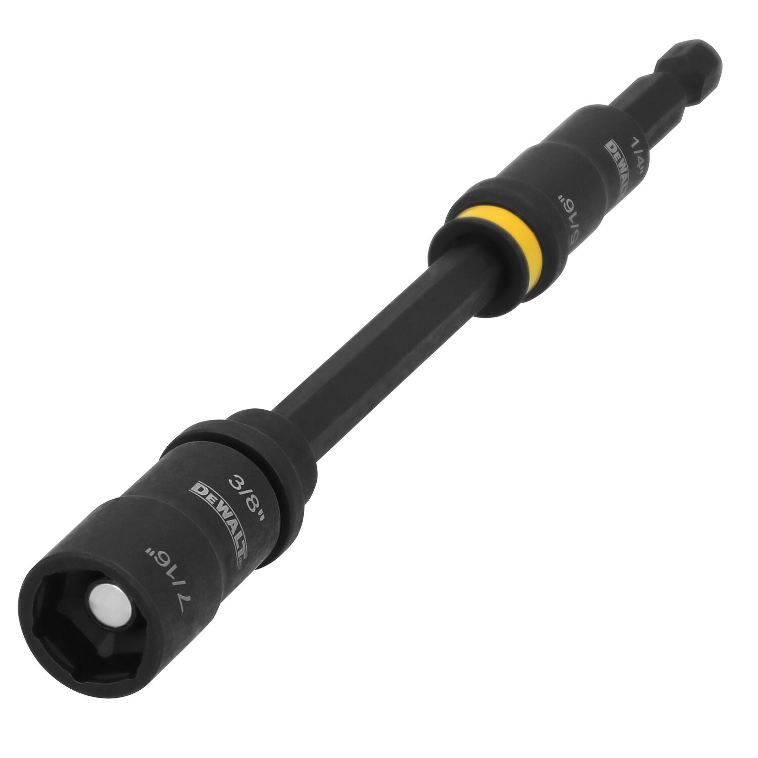 DEWALT 1/4", 5/16", 3/8", 7/16" 6" Long Multi Nut Driver - DWADENDEXT-2