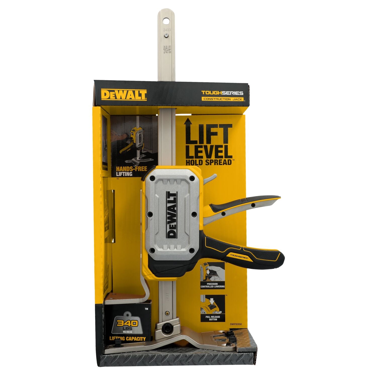 Cric de chantier DEWALT DWHT83550-Série Tough