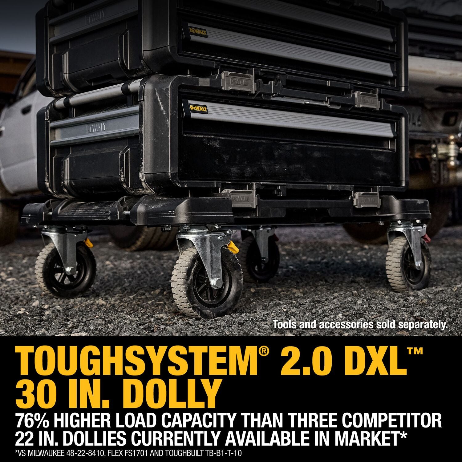 DEWALT DWST08530 TOUGHSYSTEM® 2.0 DXL™ 30 in. Dolly