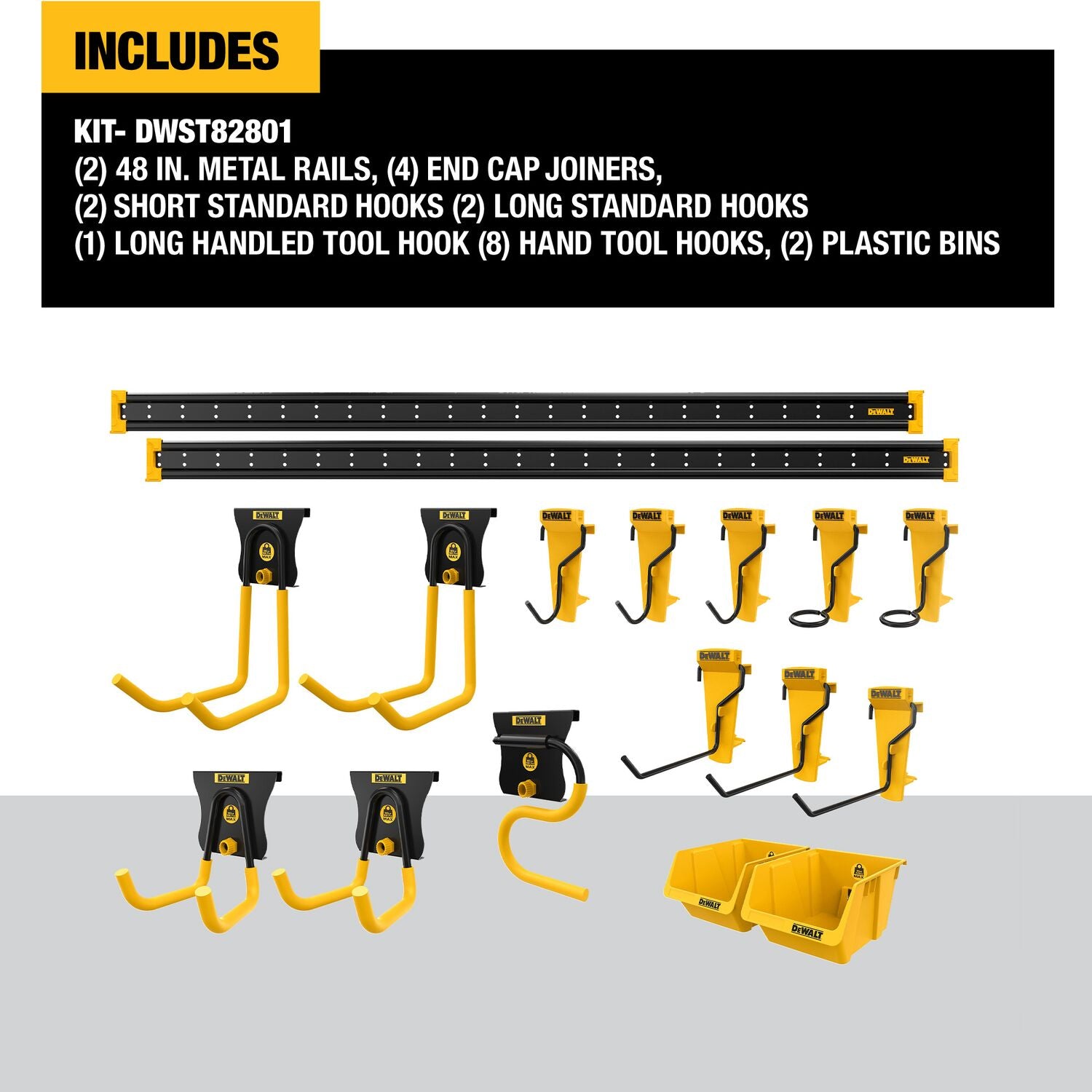 Kit de démarrage DEWALT DWST82801-21 pièces