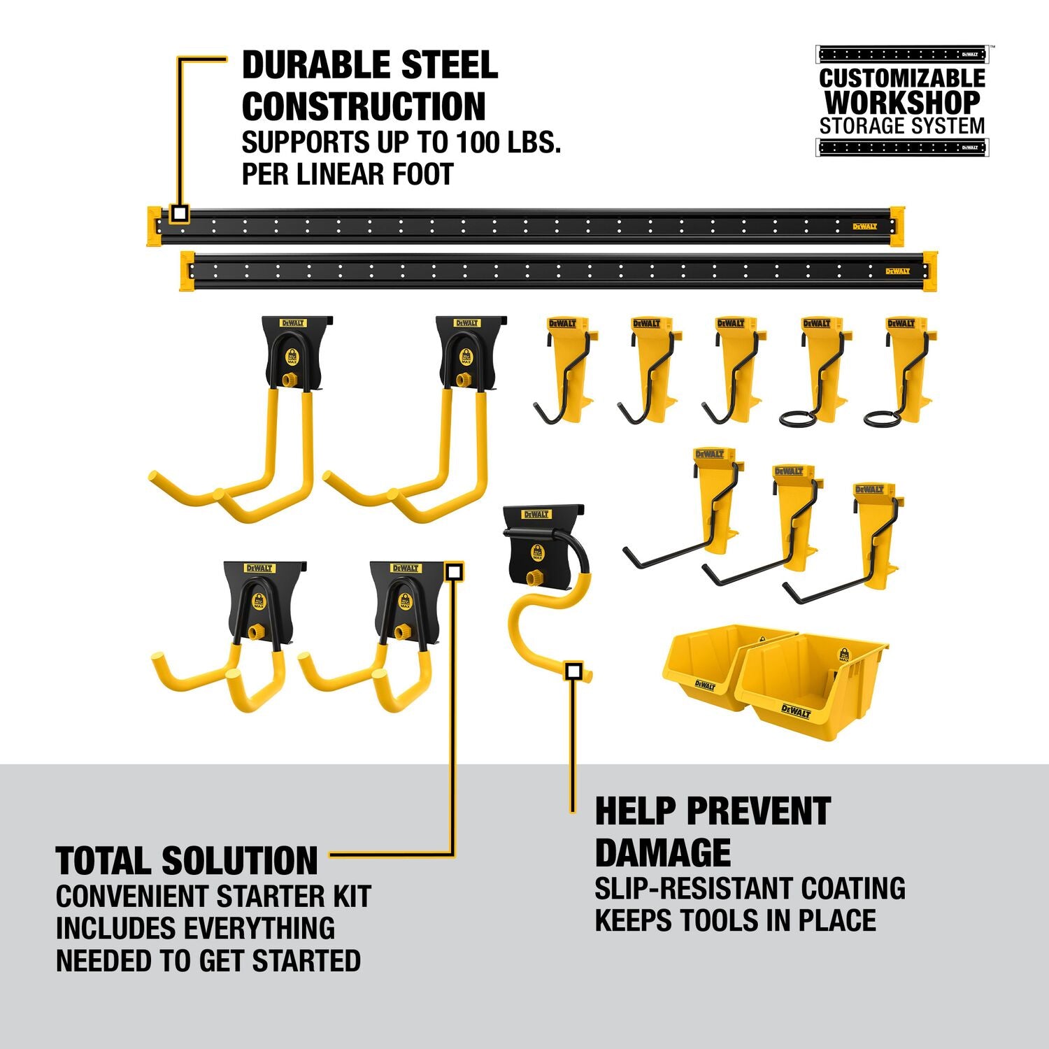 Kit de démarrage DEWALT DWST82801-21 pièces