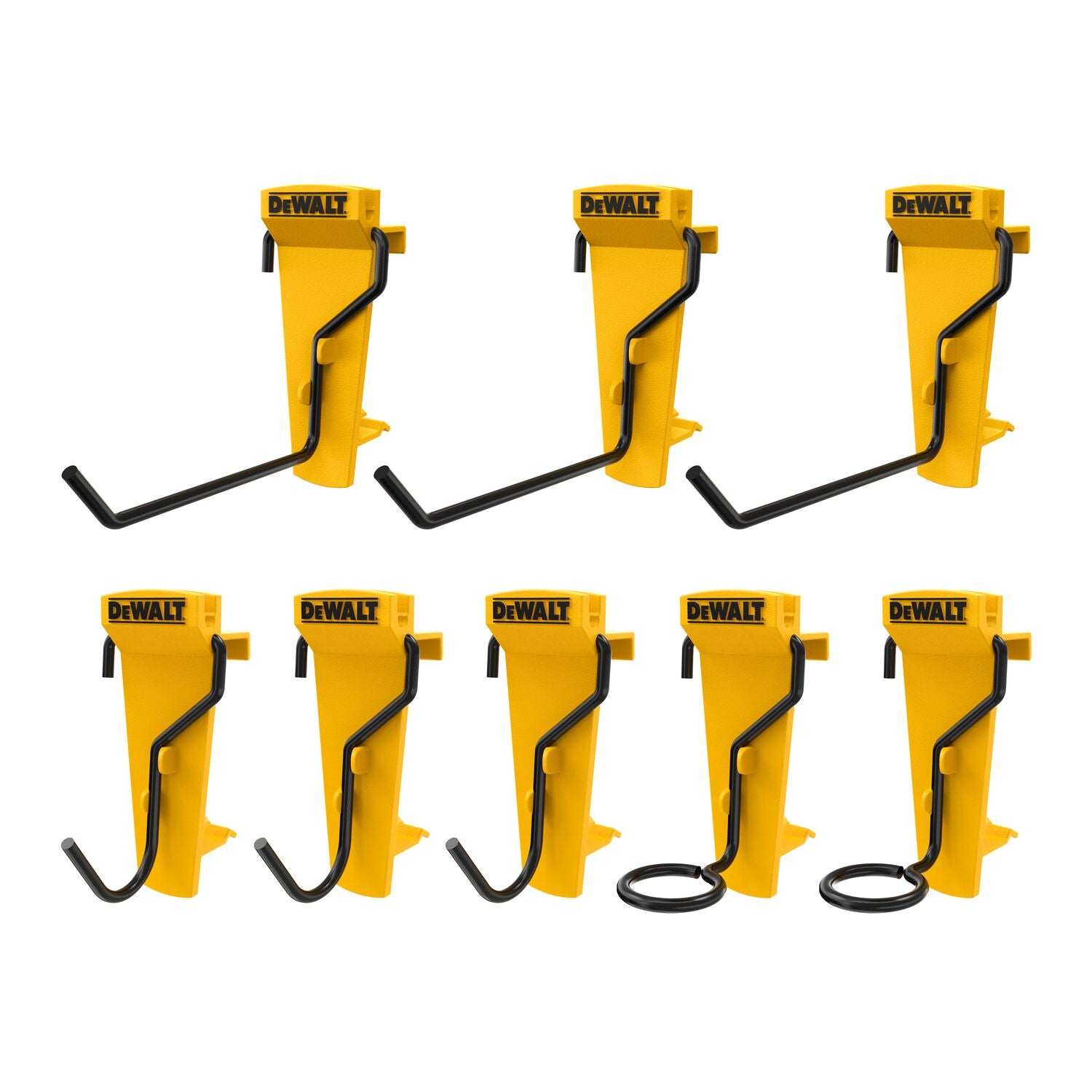 DEWALT DWST82816 - Ensemble de 8 crochets pour outils à main