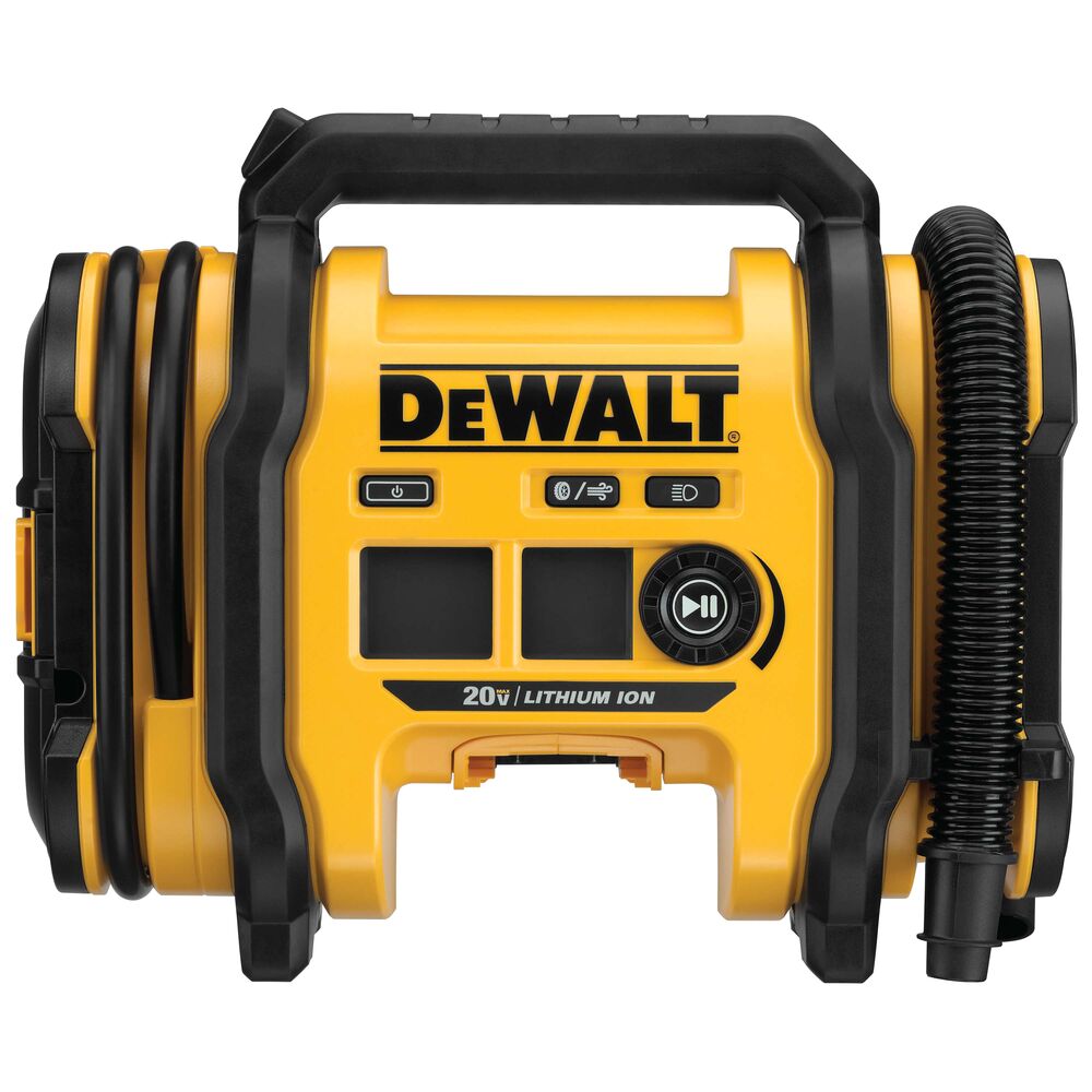 DEWALT DCC020IB-20V MAX* Cordless Tire Inflator, Tool Only