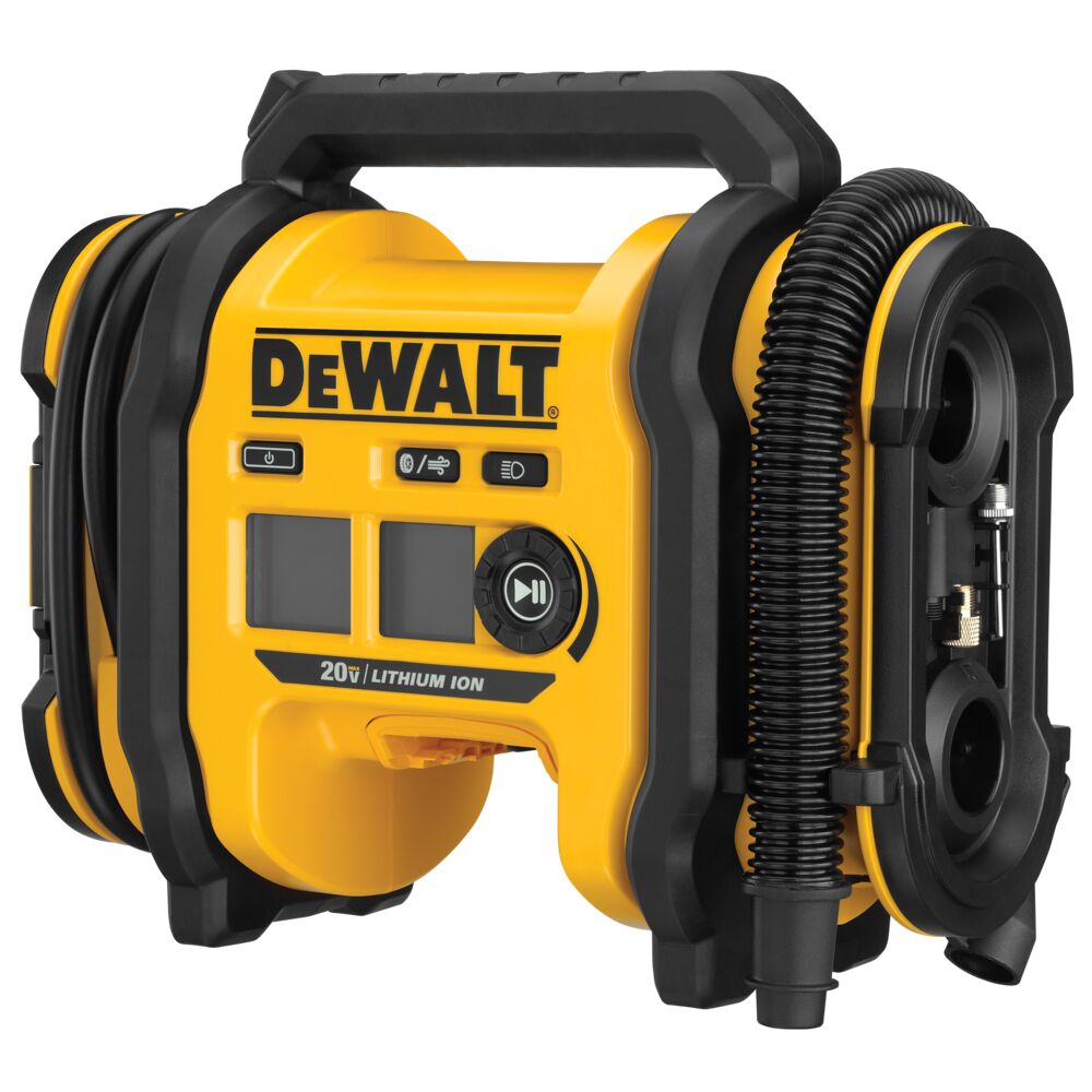 DEWALT DCC020IB-20V MAX* Cordless Tire Inflator, Tool Only