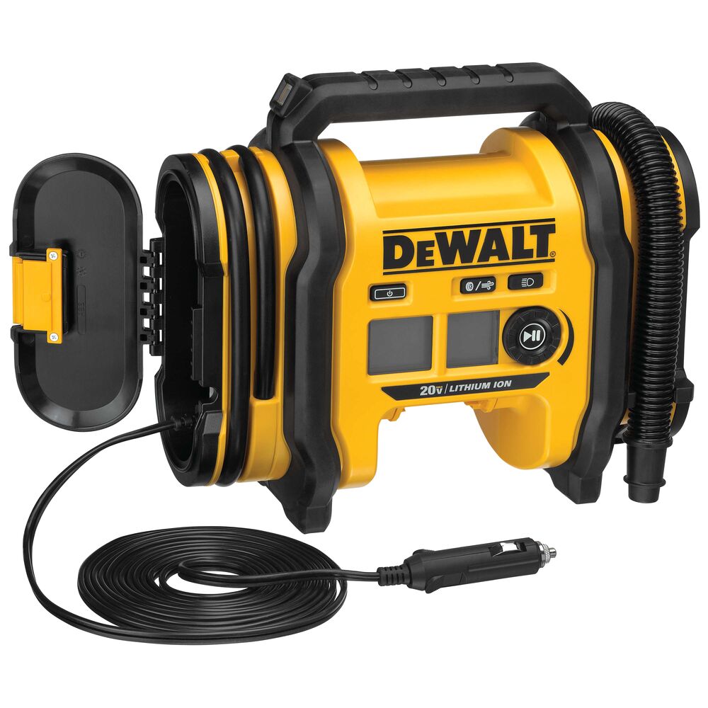 DEWALT DCC020IB-20V MAX* Cordless Tire Inflator, Tool Only