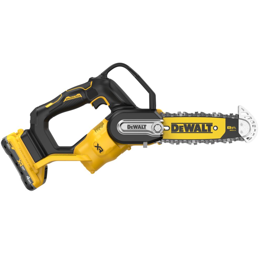 DEWALT DCCS623QQ1 20V MAX* 8 in. Brushless Cordless Pruning Chainsaw Kit