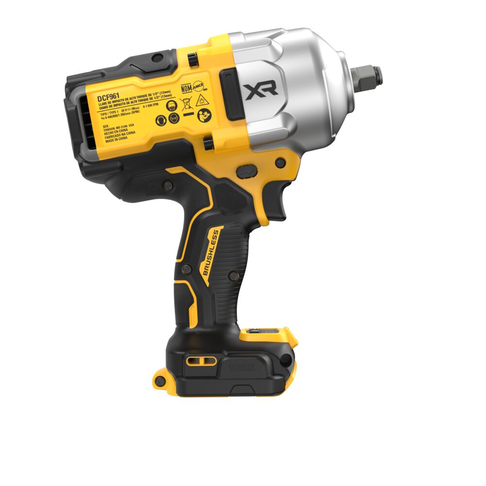 DEWALT DCF961B 20V MAX* XR® Brushless Cordless 1/2 in. High Torque Impact Wrench