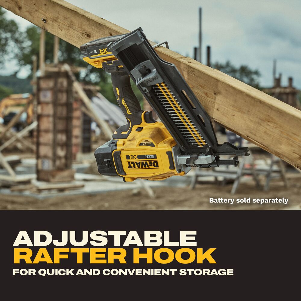 DEWALT DCN910B - 20V MAX XR Brushless 21-Degree Plastic Collated Duplex Nailer