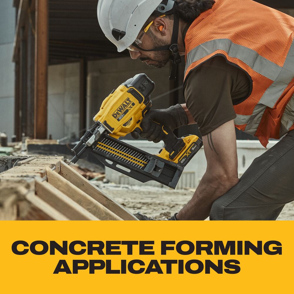 DEWALT DCN910B - 20V MAX XR Brushless 21-Degree Plastic Collated Duplex Nailer