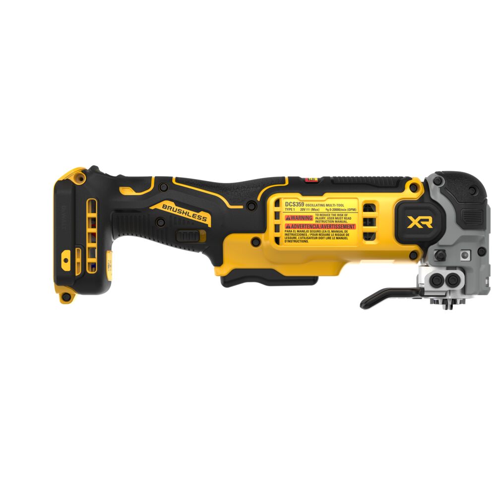 DEWALT DCS359B - 20V MAX* XR® Brushless Cordless Oscillating Multi-Tool (Tool Only)