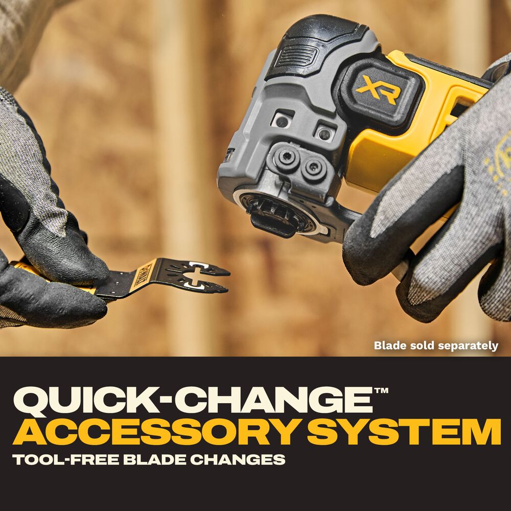 DEWALT DCS359B - 20V MAX* XR® Brushless Cordless Oscillating Multi-Tool (Tool Only)