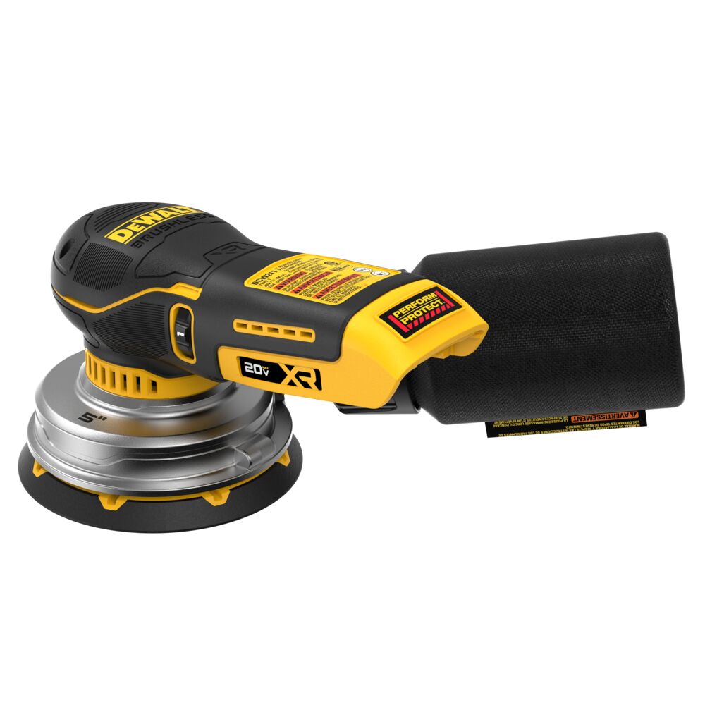 DEWALT DCW211B 20V MAX* XR® 5 in. Brushless Cordless Variable-Speed Random Orbit Sander (Tool Only)