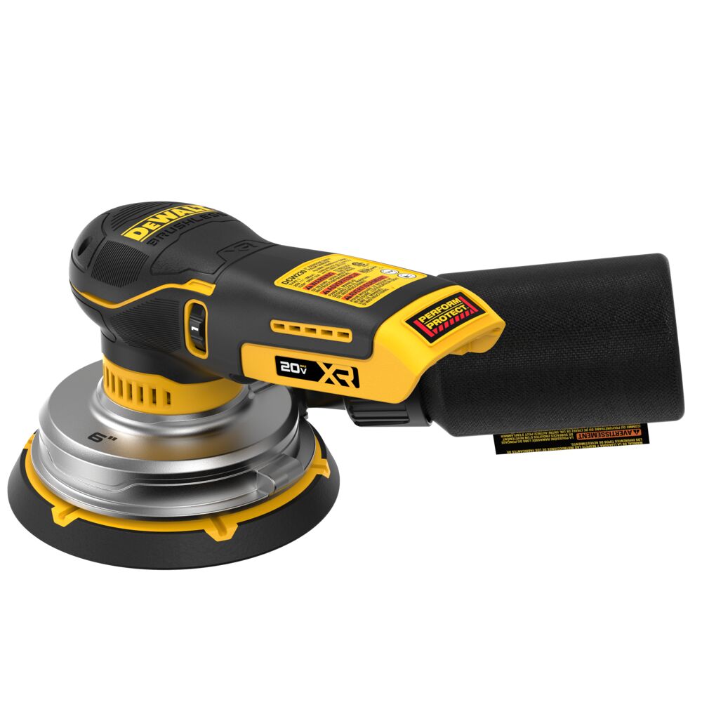 DEWALT DCW230B 20V MAX* XR® Brushless 6 in. Random Orbital Sander (Tool Only)